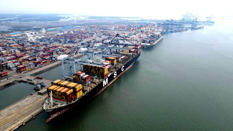 Cảng Quốc tế Cái Mép (CMIT) được liên minh hãng tàu Đan Mạch – Đức chọn làm cảng biển chính tại Việt Nam