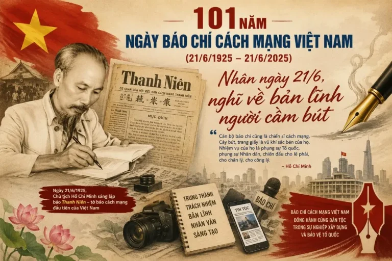 Nhân ngày 21/6, nghĩ về bản lĩnh người cầm bút