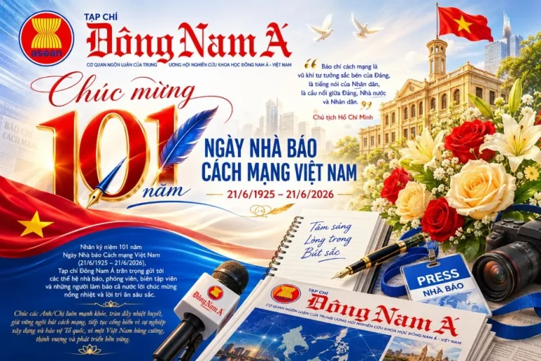 Thư tri ân của Tổng Biên tập Tạp chí Đông Nam Á nhân Ngày báo chí Cách mạng Việt Nam