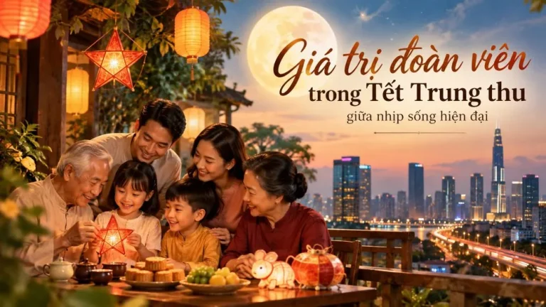 Giá trị đoàn viên trong Tết trung thu giữa nhịp sống hiện đại