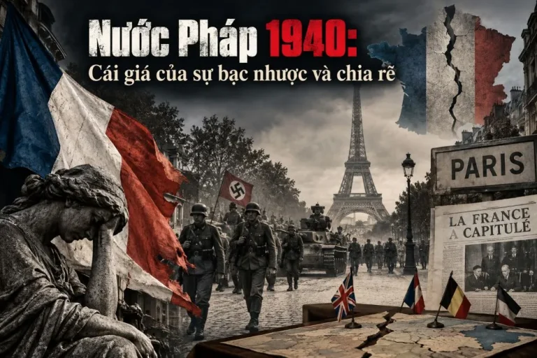 Nước Pháp 1940: Cái giá của sự bạc nhược và chia rẽ