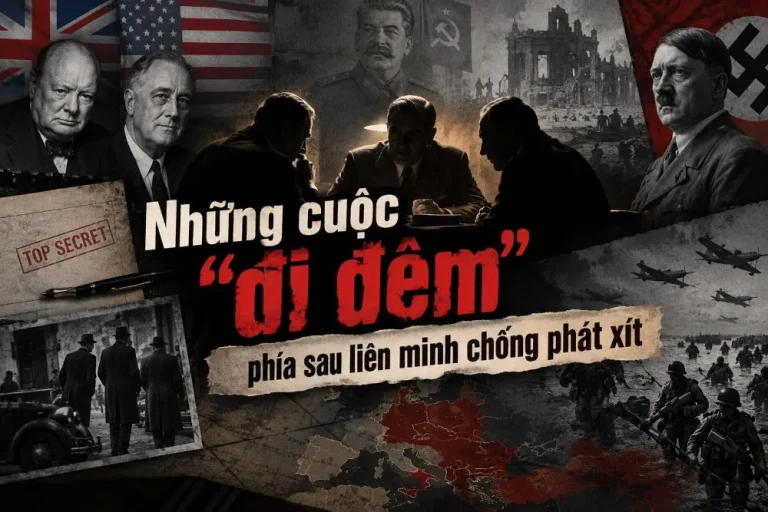 Những cuộc “đi đêm” phía sau liên minh chống phát xít