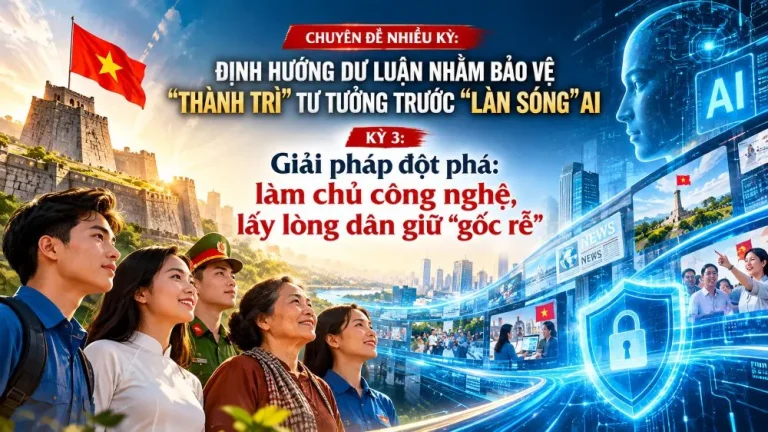 KỲ III: Giải pháp đột phá: làm chủ công nghệ, lấy lòng dân giữ “gốc rễ”