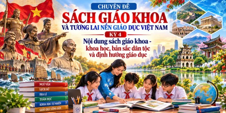 Kỳ IV: Nội dung sách giáo khoa – khoa học, bản sắc dân tộc và định hướng giáo dục