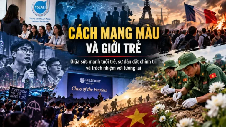 Kỳ 17: Cách mạng màu và giới trẻ: Giữa sức mạnh tuổi trẻ, sự dẫn dắt chính trị và trách nhiệm với tương lai