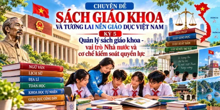 Kỳ V: Quản lý sách giáo khoa – vai trò Nhà nước và cơ chế kiểm soát quyền lực