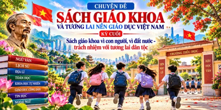 Kỳ Cuối: Sách giáo khoa vì con người, vì đất nước – trách nhiệm với tương lai dân tộc