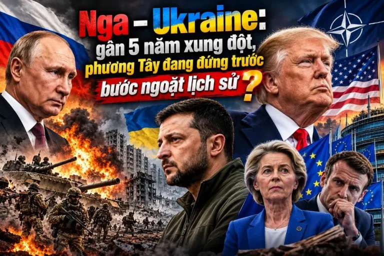 Nga – Ukraine: gần 5 năm xung đột, phương Tây đang đứng trước bước ngoặt lịch sử?