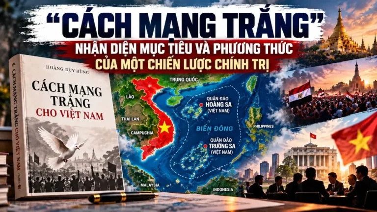 “Cách mạng trắng”: Nhận diện mục tiêu và phương thức của một chiến lược chính trị