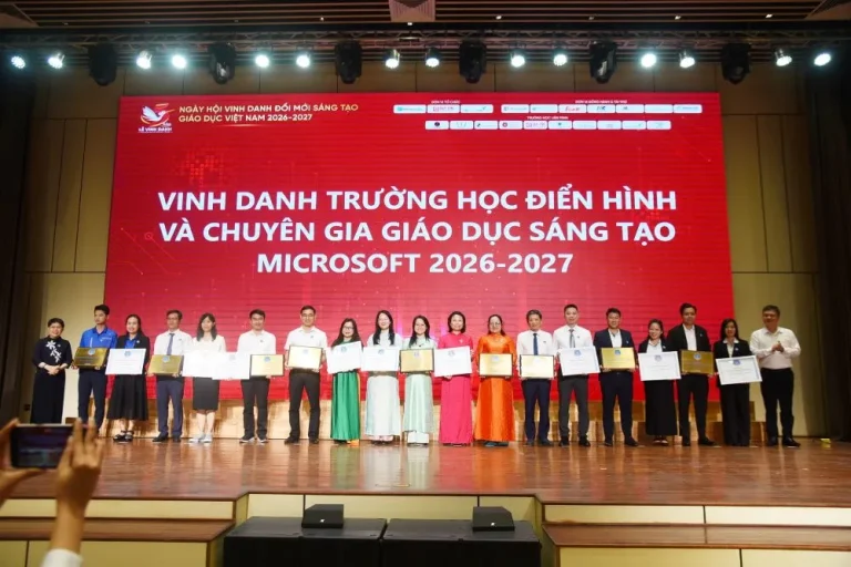 Vinh danh Cộng đồng Giáo dục sáng tạo Việt Nam 2026: Đồng hành cùng phát triển Giáo dục đất nước trong thời đại số