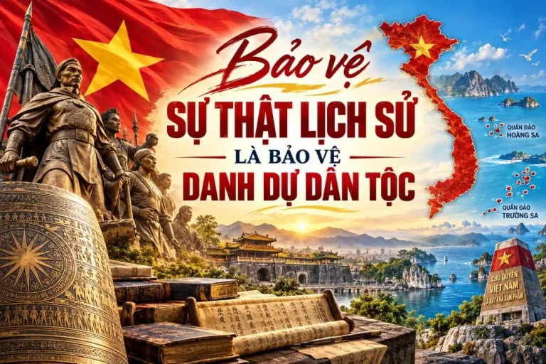 Bảo vệ sự thật lịch sử là bảo vệ danh dự dân tộc