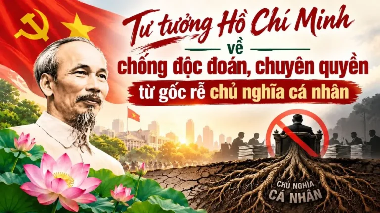 Tư tưởng Hồ Chí Minh về chống độc đoán, chuyên quyền từ gốc rễ chủ nghĩa cá nhân